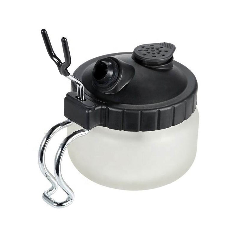 Airbrush -reinigingspot met Airbrush Holder Mini Filter