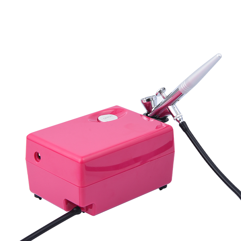 25 psi make -up airbrush kit met compressor luchtborstel spuitpen voor tattoo hobby cake decoratie, koekje, chocolade, eten, Amazon 