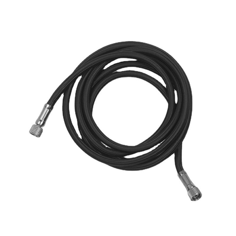 6-voet gevlochten nylon airbrush slang met standaard 1/8 'fittingen en 1/8' connector-aanpassingen