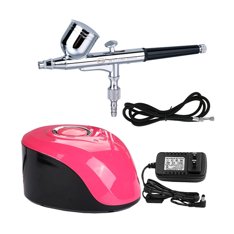 Airbrush machine body tattoo mini spray make -up pistool set luchtborstel set